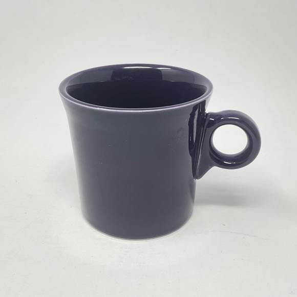 Fiesta Ware Homer Laughlin Purple Eggplant O-Ring Handle Coffee Mug - Picture 1 of 7
